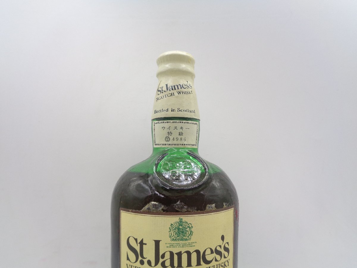 未開栓 ウイスキー セント ジェームス 12年 750ml 43% スコッチ セント