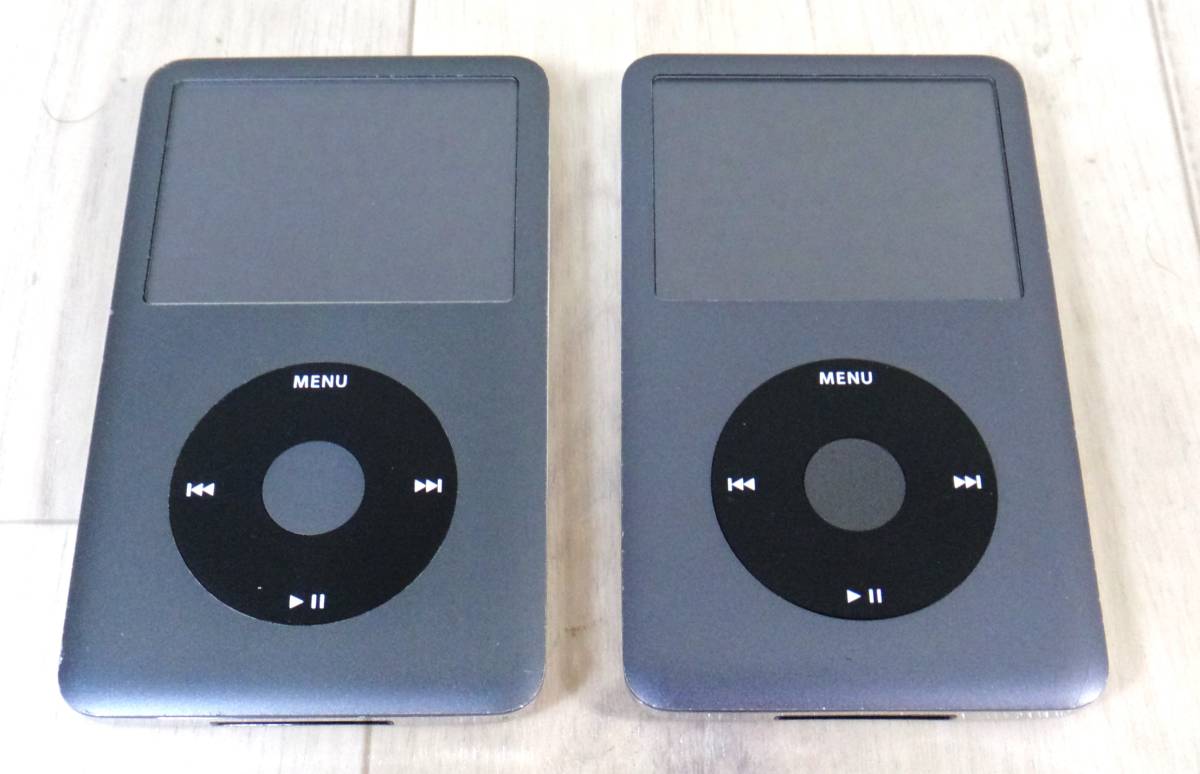 iPod classic 160GB A1238 ２台セット　通電OK　現状品
