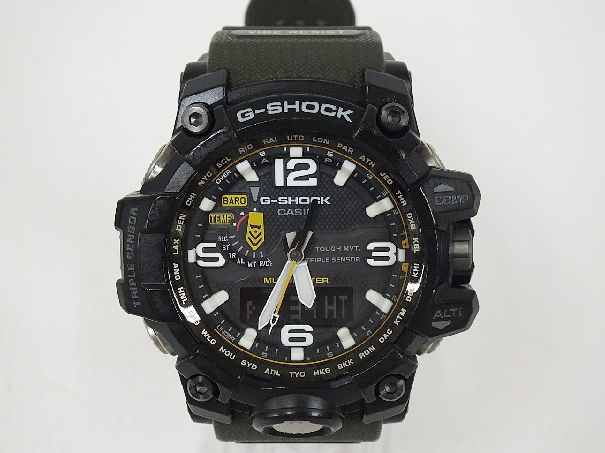 15A-49-014-1] ジャンク CASIO カシオ G-SHOCK GWG-1000-1A3JF