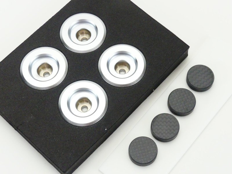 kk38 美品 オヤイデ電気 INS-BS INS-CFX カーボン インシュレーター