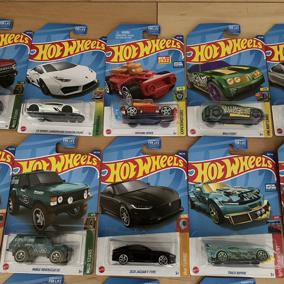 30台 ホットウィール Hot Wheels まとめ売り USカード 2022 J アソート