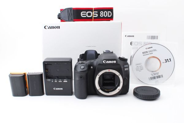 7420☆美品☆ キャノン Canon EOS 80D ボディ EOS Canon 80D Software