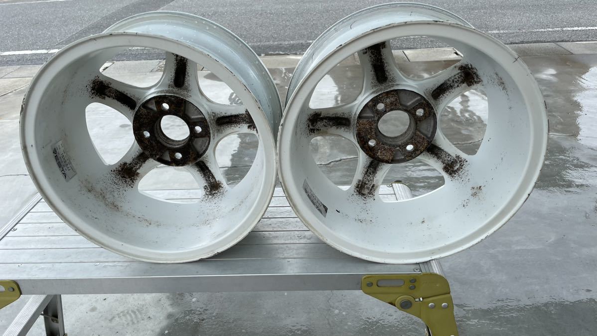 RAYS レイズ CAL-CHOPPY 15インチ アルミ ②17日まで RAYS CAL CHOPPY (レイズ キャルチョッピー) 15インチ 4H 6.5J +35