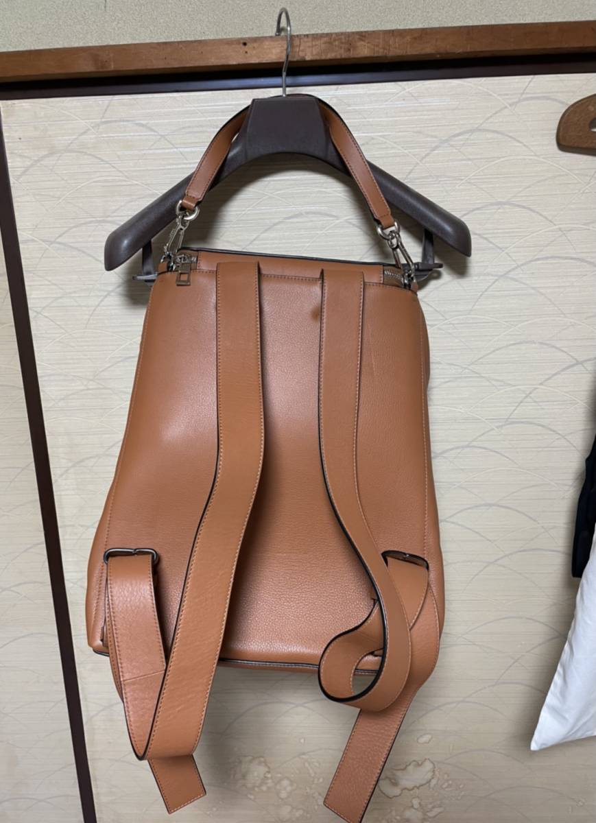 超美品ロエベ レザー ゴヤ バックパック