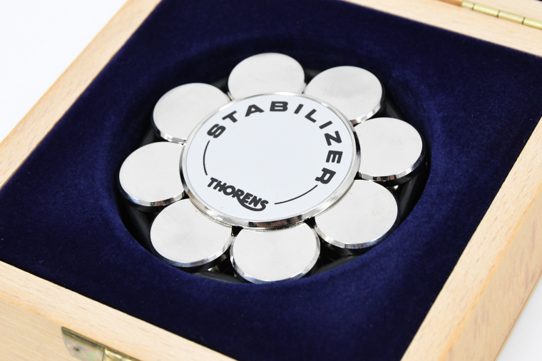 THORENS トーレンス STABILIZEWR ディスクスタビライザー 木箱入り