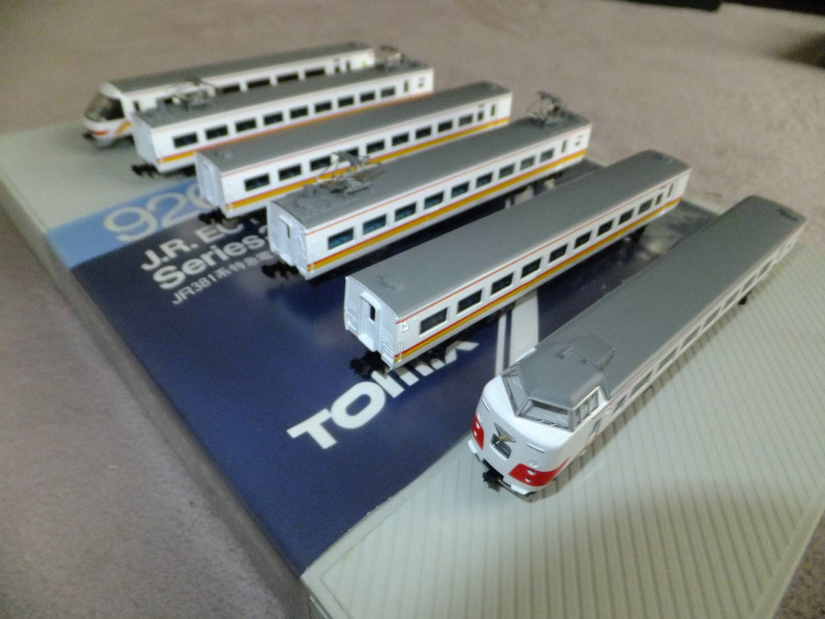 92622トミックスJR 381系特急電車（スーパーくろしお）6輌編成