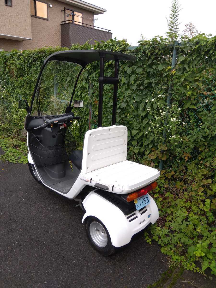 ジャイロキャノピー　TA02 走行36008キロ　不動　整備　修理　ベース　部品取り　パーツ車体　エンジン載せ替え用に　返品可能！ ジャイロキャノピー オートバイ 後期 Explaining the ＴＡ０２型２００２ｙモデル／前タイヤ新品