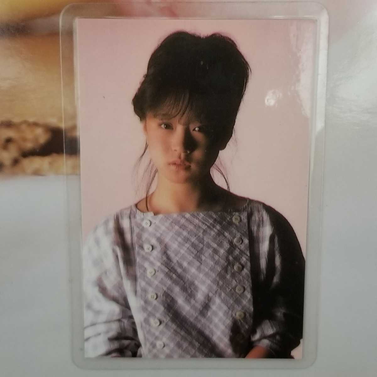 中森明菜 アマダ製 プロマイド No.22 中森明菜 アマダ製 プロマイド No