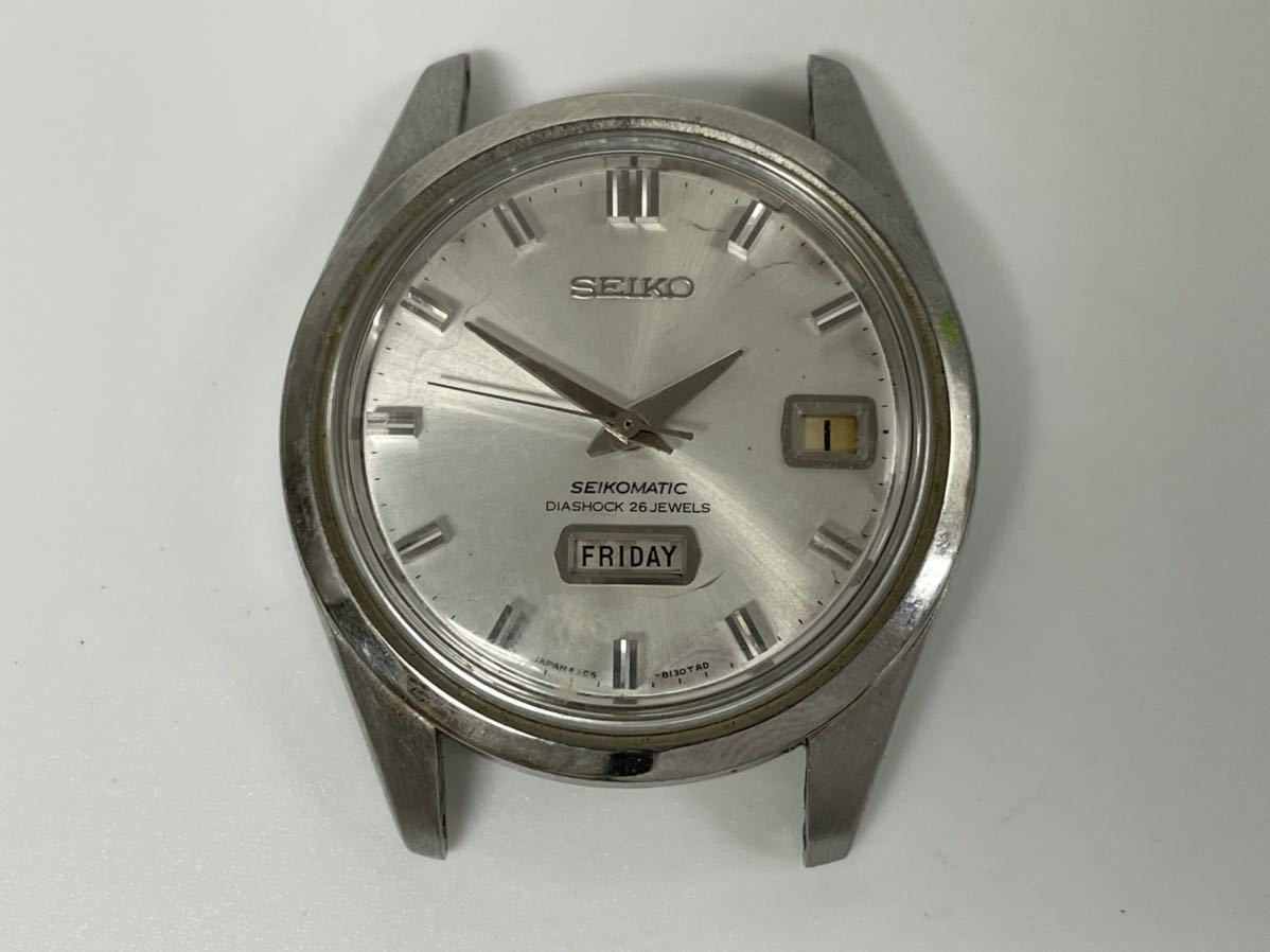1円スタート SEIKO SEIKOMATIC DIASHOCK 26JEWELS / 6206-8130 セイコーマチック 稼働品 自動巻き デイデイト メンズ 腕時計 SEIKO セイコー セイコーマチック 現状不動 Yahoo!オークション 自動