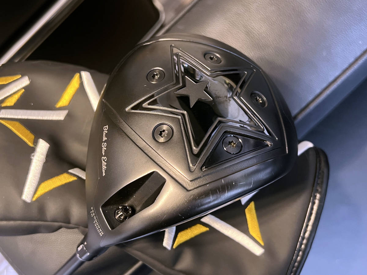 ゴルフ イオンスポーツ ジニコ Black Star Edition 1W カバー付き