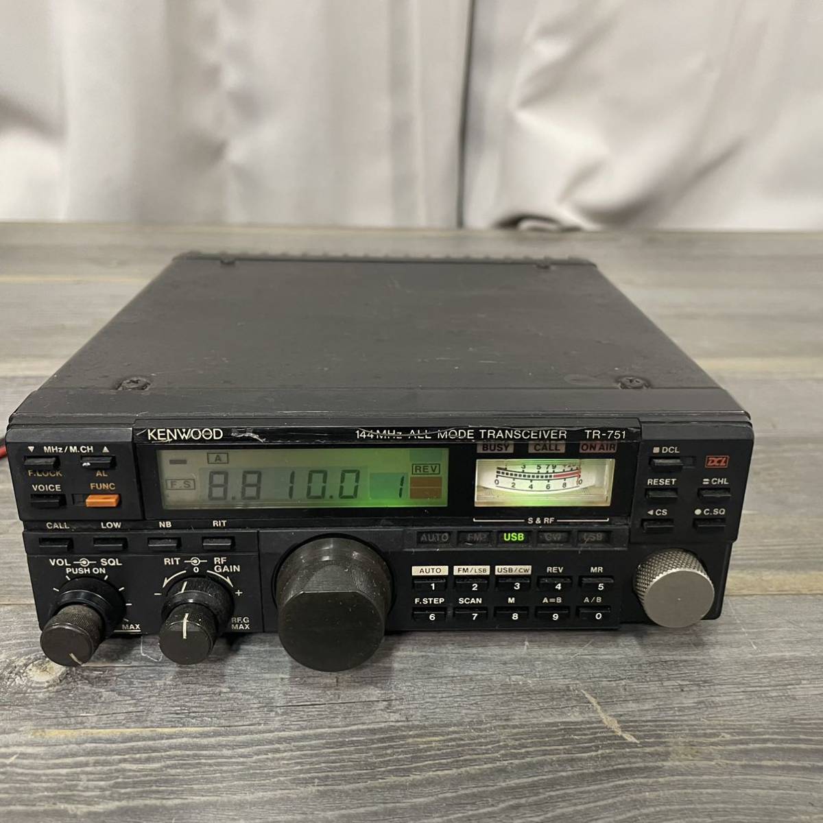 5063 KENWOOD ケンウッド TR-751 無線機 【公式通販】