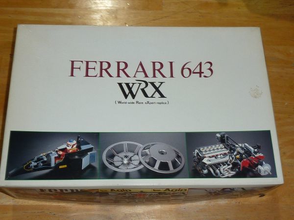 ロッソ　Ferrari 643 1/8スケール WRX&グレードアップパーツ 1/8 フェラーリ 643 WRX グレードアップパーツセット ロッソ ROSSO