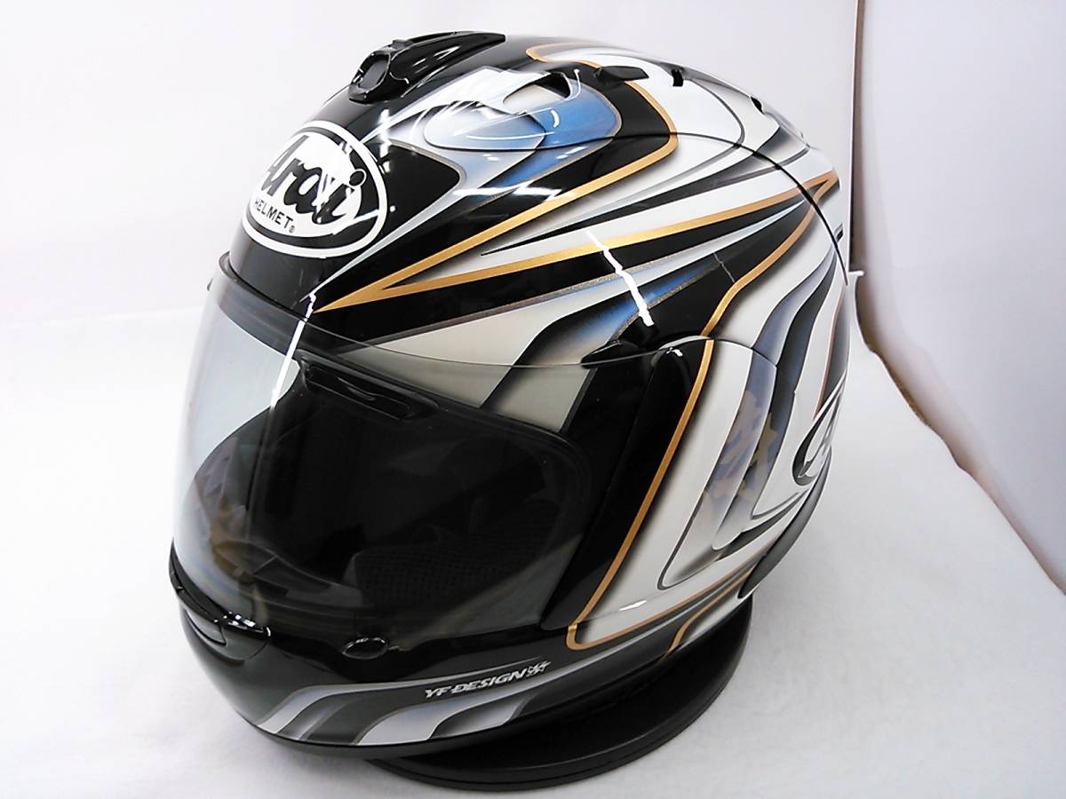 程度上 希少カラー Arai アライ RX-7 RR5 AOYAMA GP アオヤマ 青山 XL