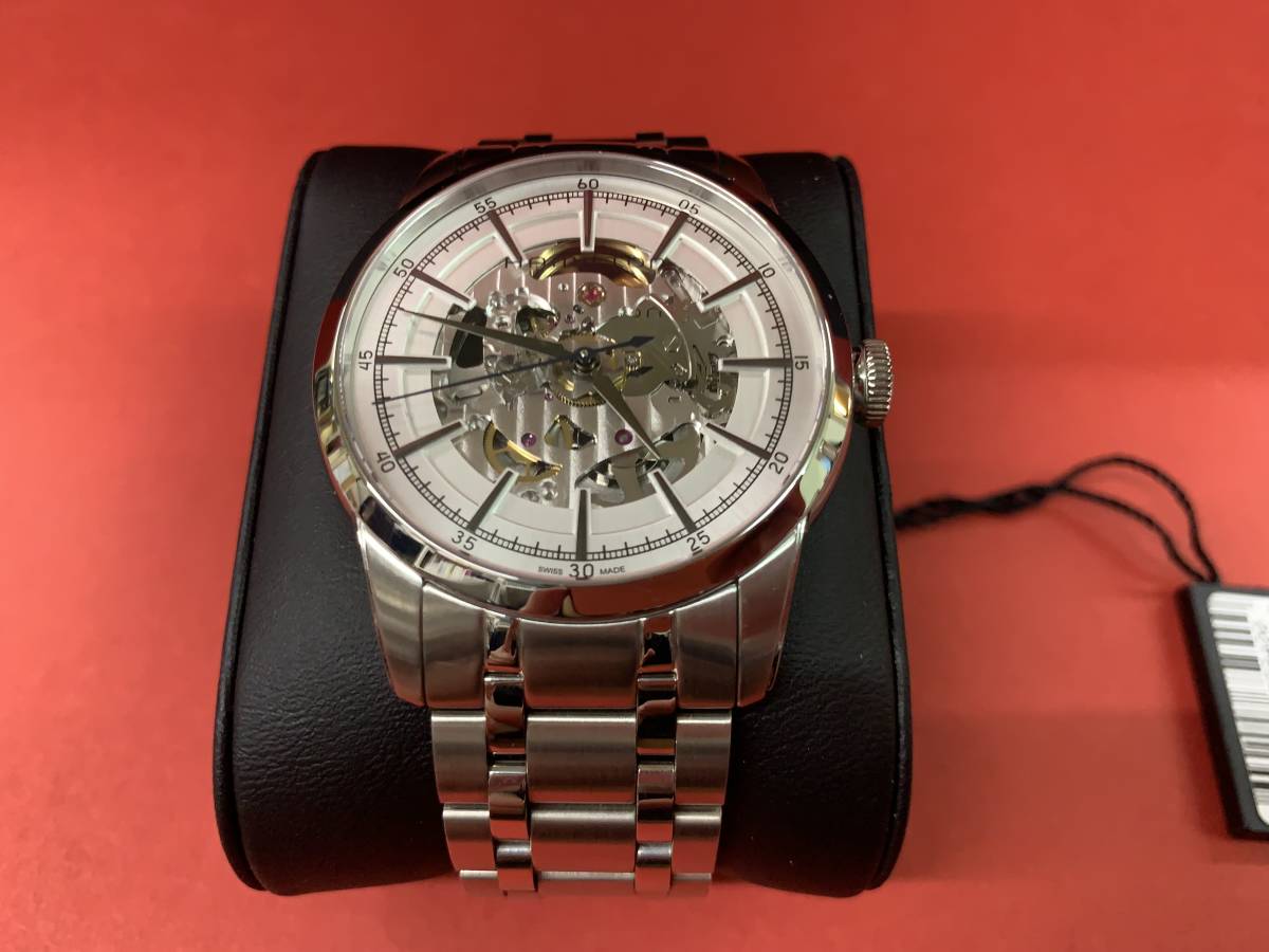 HAMILTON/ハミルトン 自動巻 【レイルロード スケルトン H40655151 