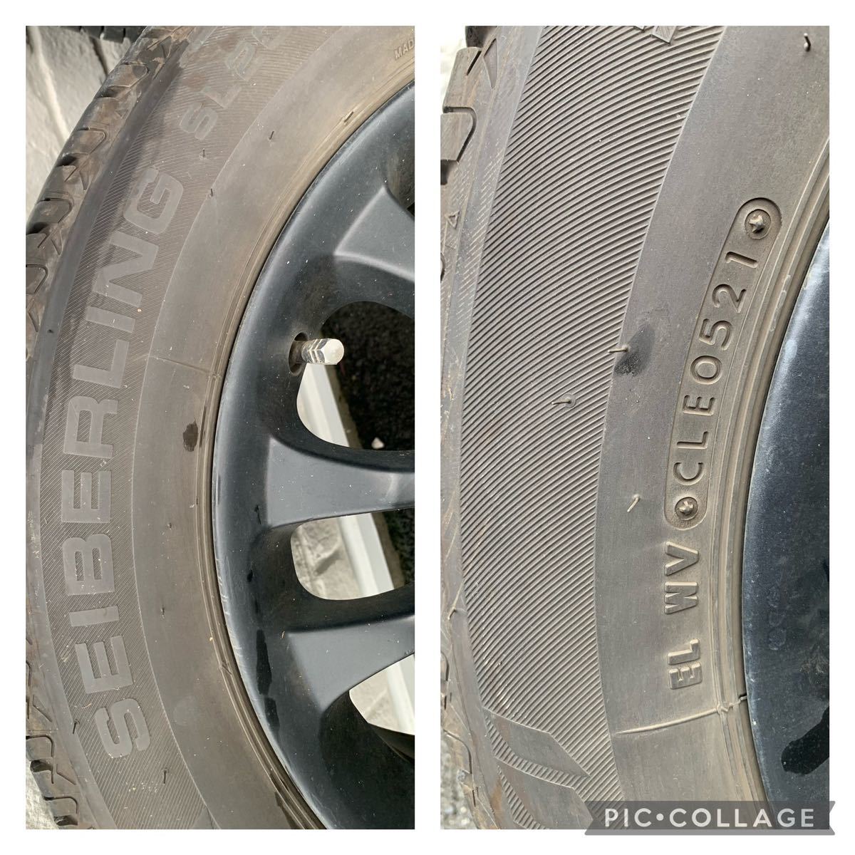 NV200バネット　195/60r16タイヤ＆ホイールセット