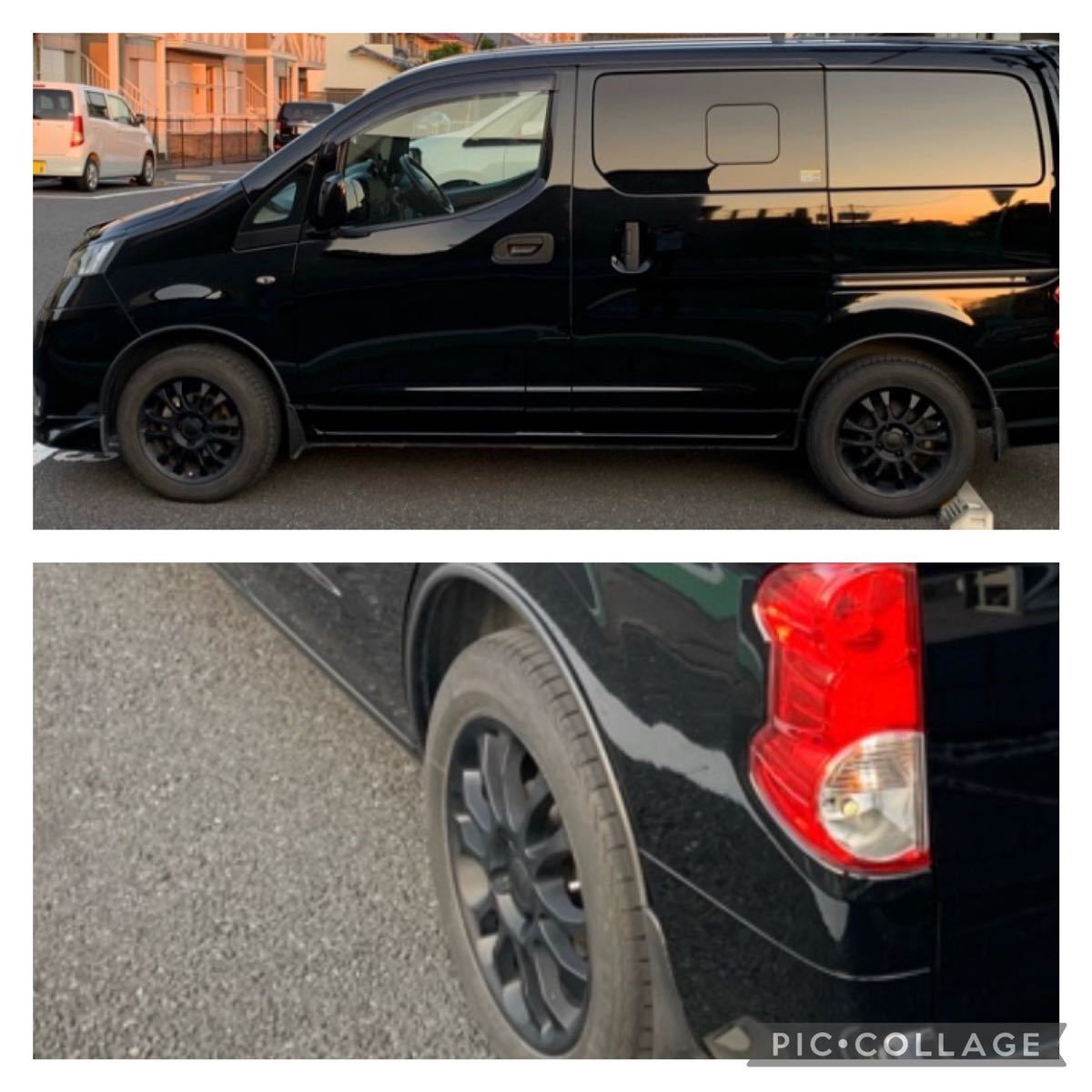 NV200バネット　195/60r16タイヤ＆ホイールセット