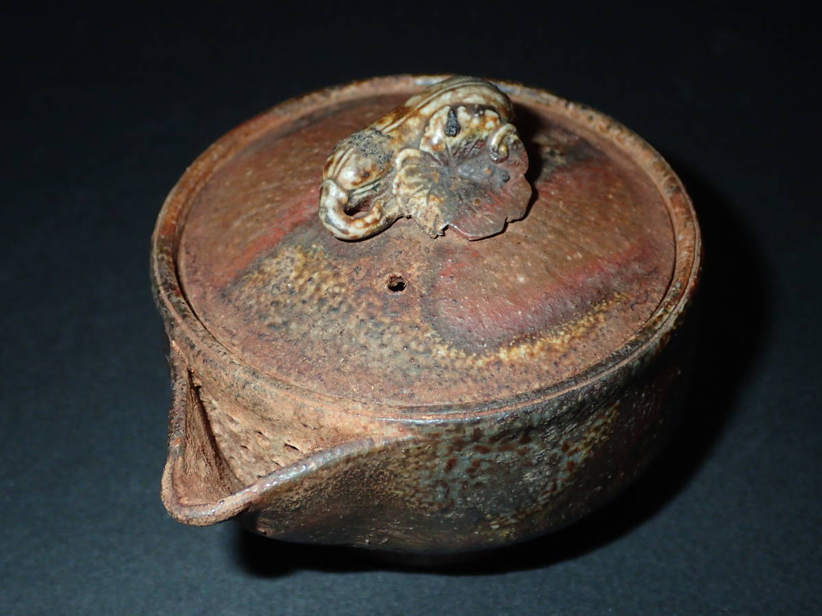 備前焼 宝瓶 煎茶器 藤田龍峰 - 共箱 湯冷まし煎茶碗 メルカリ 備前