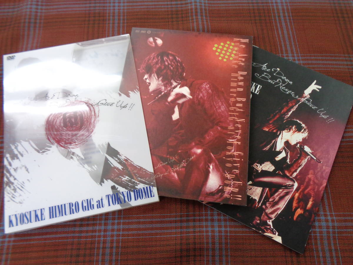 HIMURO KYOSUKE TOKYO 氷室京介 at DVD GIG LAST DOME But Down Are We