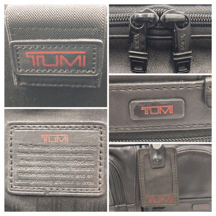 1円〜 美品・最高級 TUMI トゥミ アルファ 96160DH オールレザー 2WAY
