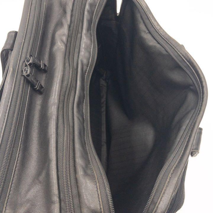1円〜 美品・最高級 TUMI トゥミ アルファ 96160DH オールレザー 2WAY