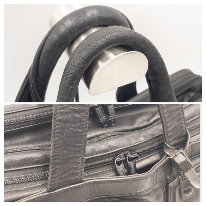 1円〜 美品・最高級 TUMI トゥミ アルファ 96160DH オールレザー 2WAY