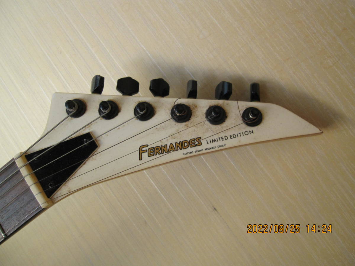 FERNANDES （白文字FGI ロックペグ 初期型 STJ ＝？フェルナンデス