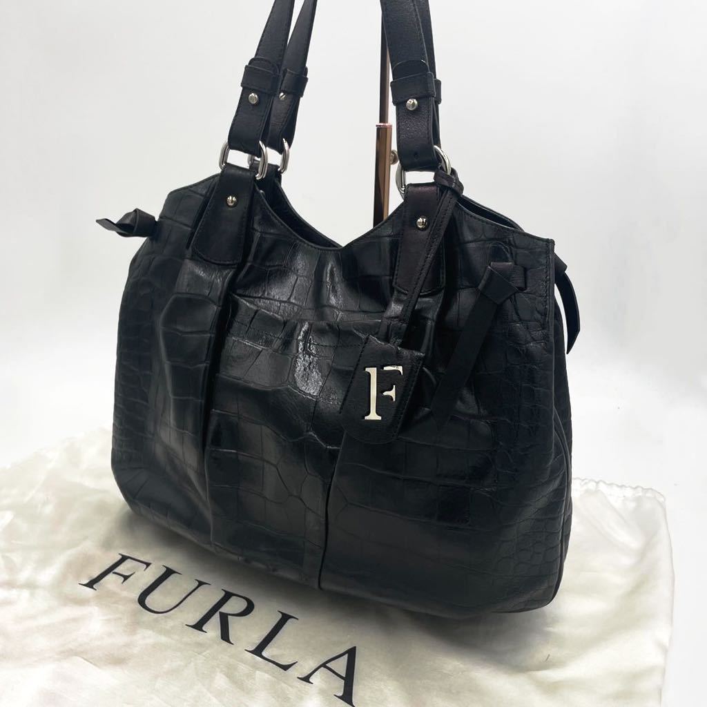 トートバッグ フルラ | FURLA クロコダイル型押し ヤマダウェブコム 