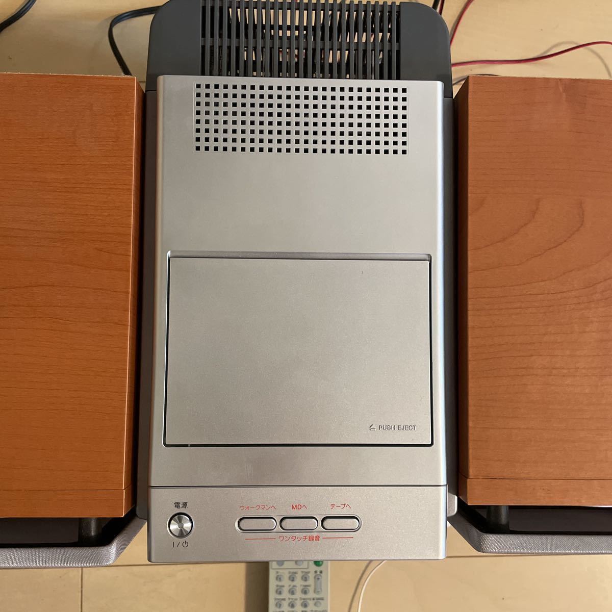 SONY CMT-M35WM MD.CD.カセットテープ.ラジオオールインワンコンポ リモコン付き ウォークマン対応 SONY CMT-M35WM MD MD&frasl;CD&frasl;カセット&frasl;オールインワンコンポ ラジカセウォークマン .: