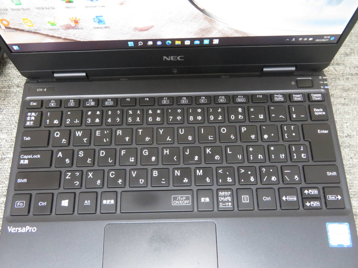 強化 良品 NEC VersaPro VKT13H 超軽量917g◇秒速起動 新型Core i5 第8