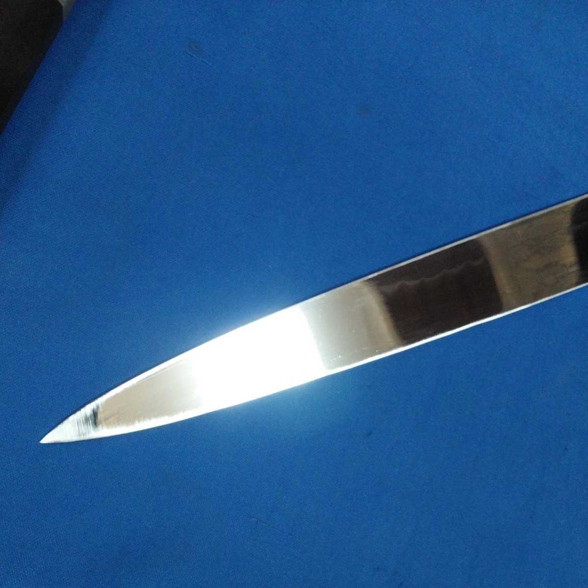 城山刃物製作所(堺業務用刃物メーカー直売)尺 柳刃 白二鋼 超鋼