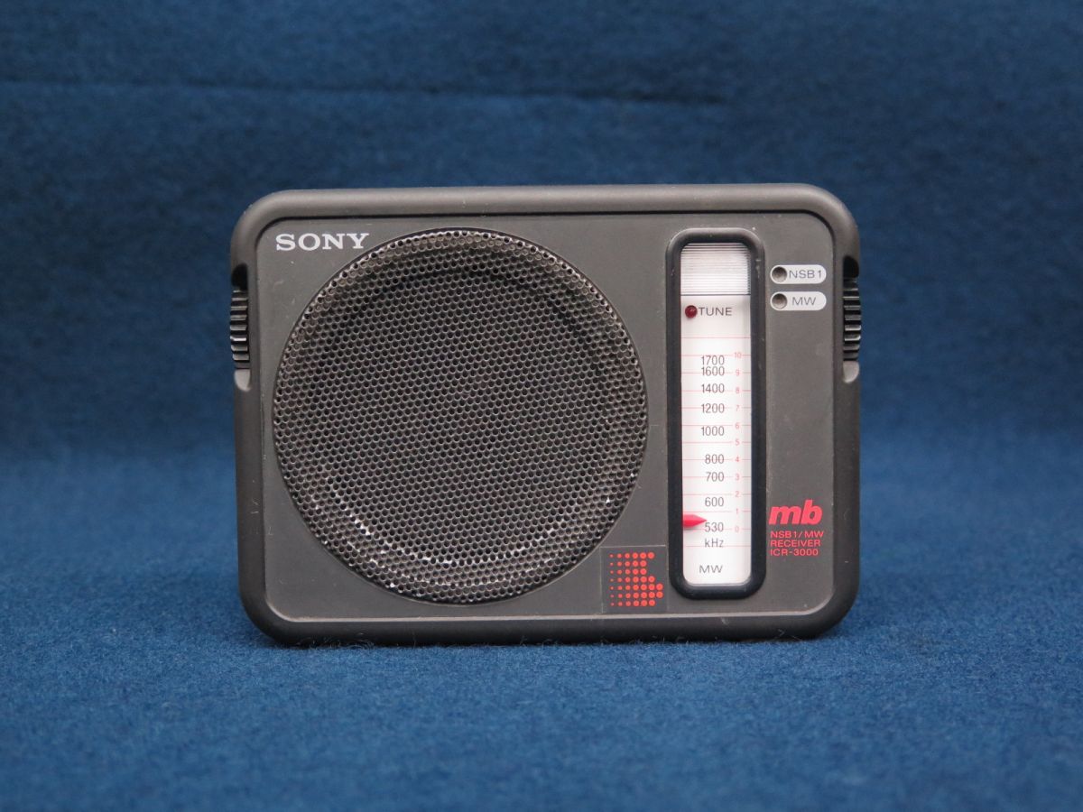 SONY ICR-3000 ミリバール 山ラジオ E045 SONY ICR-3000 山用ラジオ mb