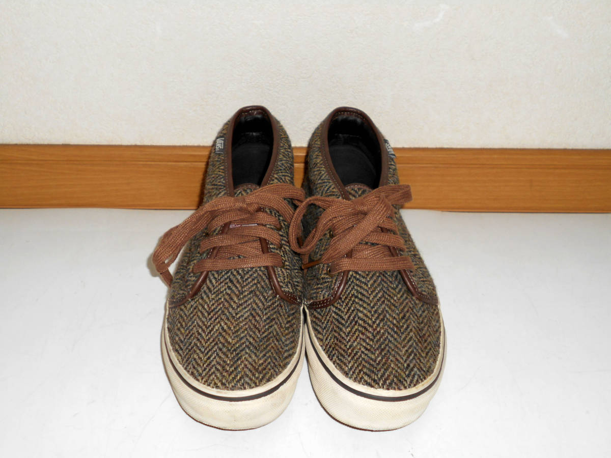 VANS Skate Era 27.5cm スエードUS スケートエラ 入手困難 VANS バンズ ハリスツイード Harris Tweed スニーカー チャッカ V49CL