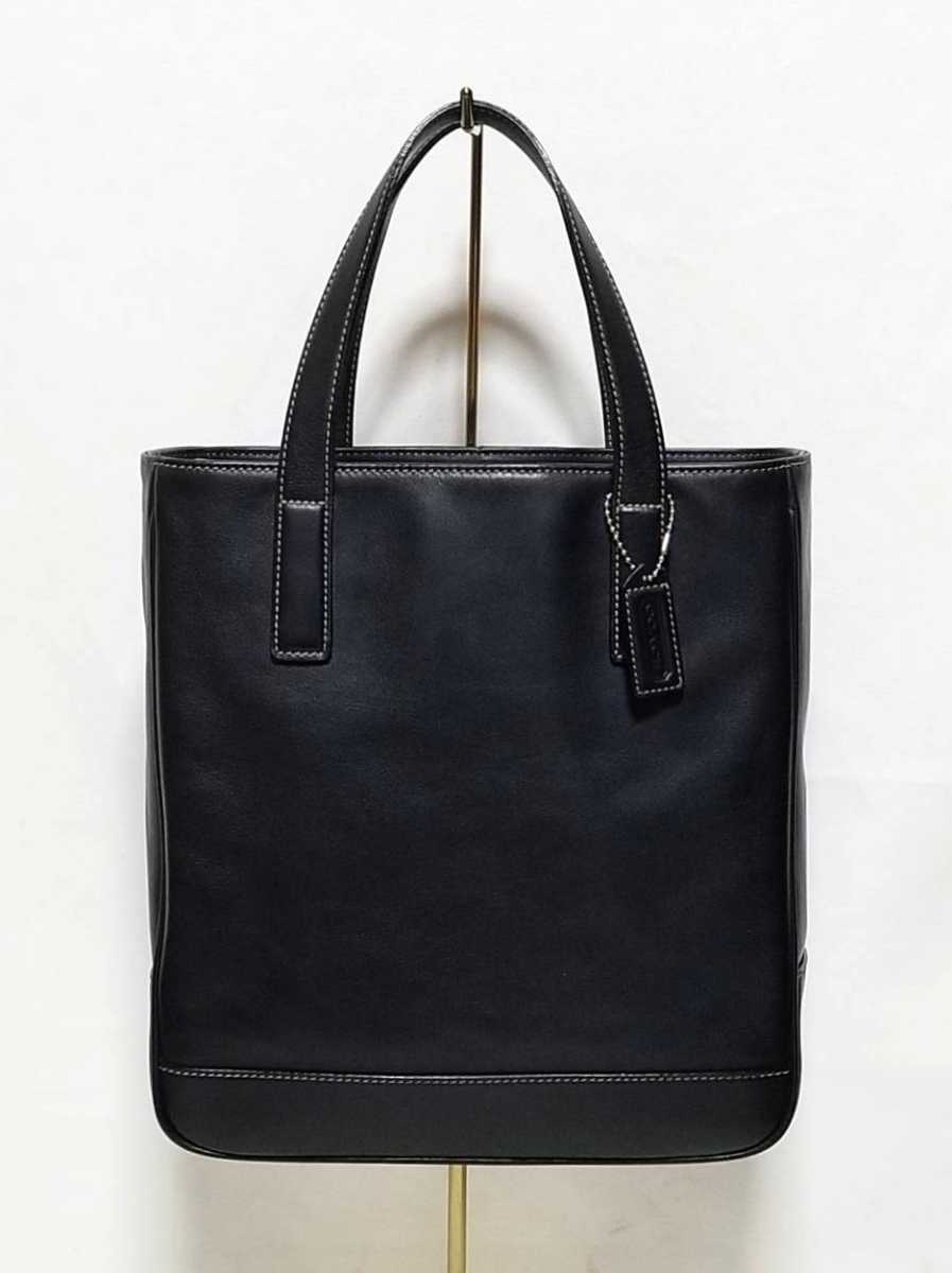 超希少☆美品 COACH コーチ トートバッグ レザー ブラック 黒 7787 