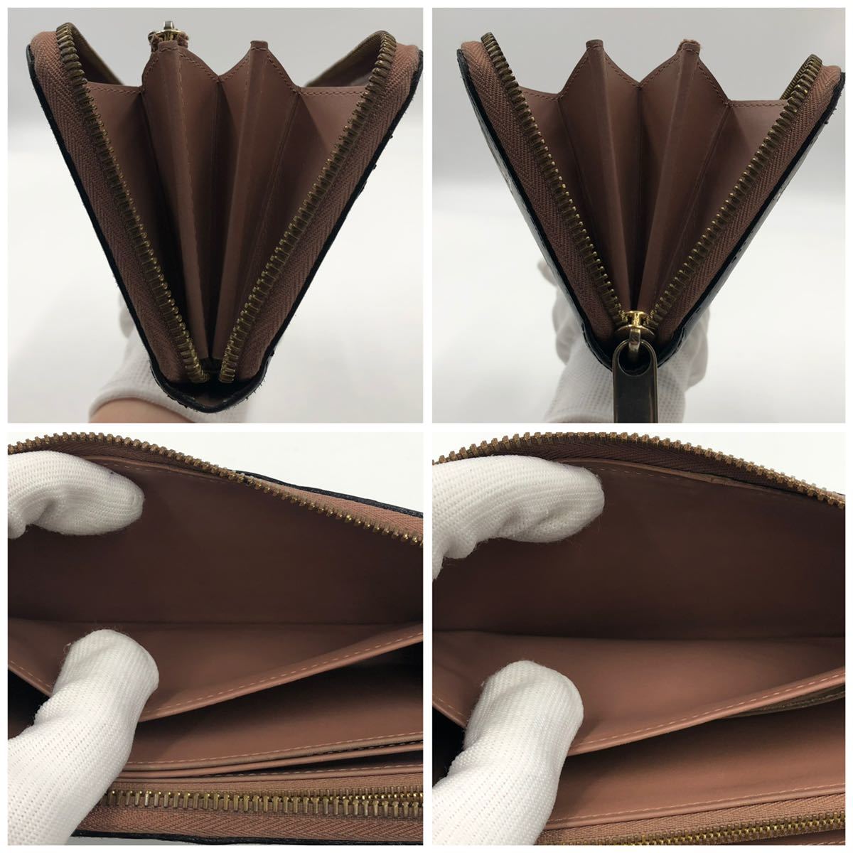 1円〜【極美品】LOUIS VUITTON ルイヴィトン ヴェルニ モノグラム 長