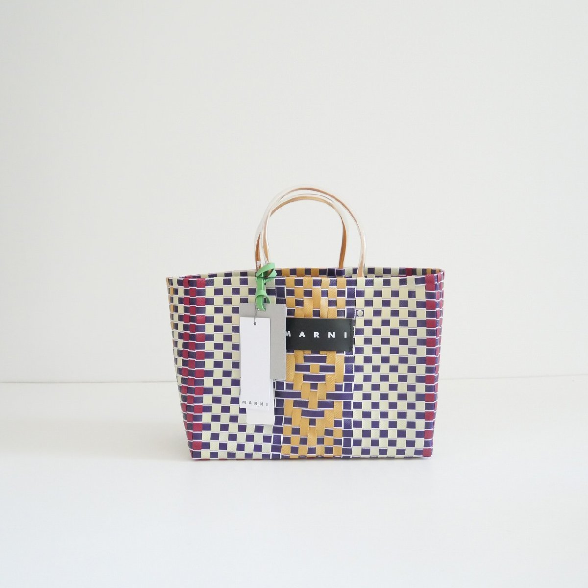 未使用 / MARNI マルニ / MARNI MARKET ピクニックバッグ / 2208-0800