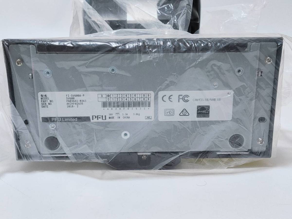 ほぼ未使用】FUJITSU 富士通 ScanSnap スキャンスナップ FI-SV600 