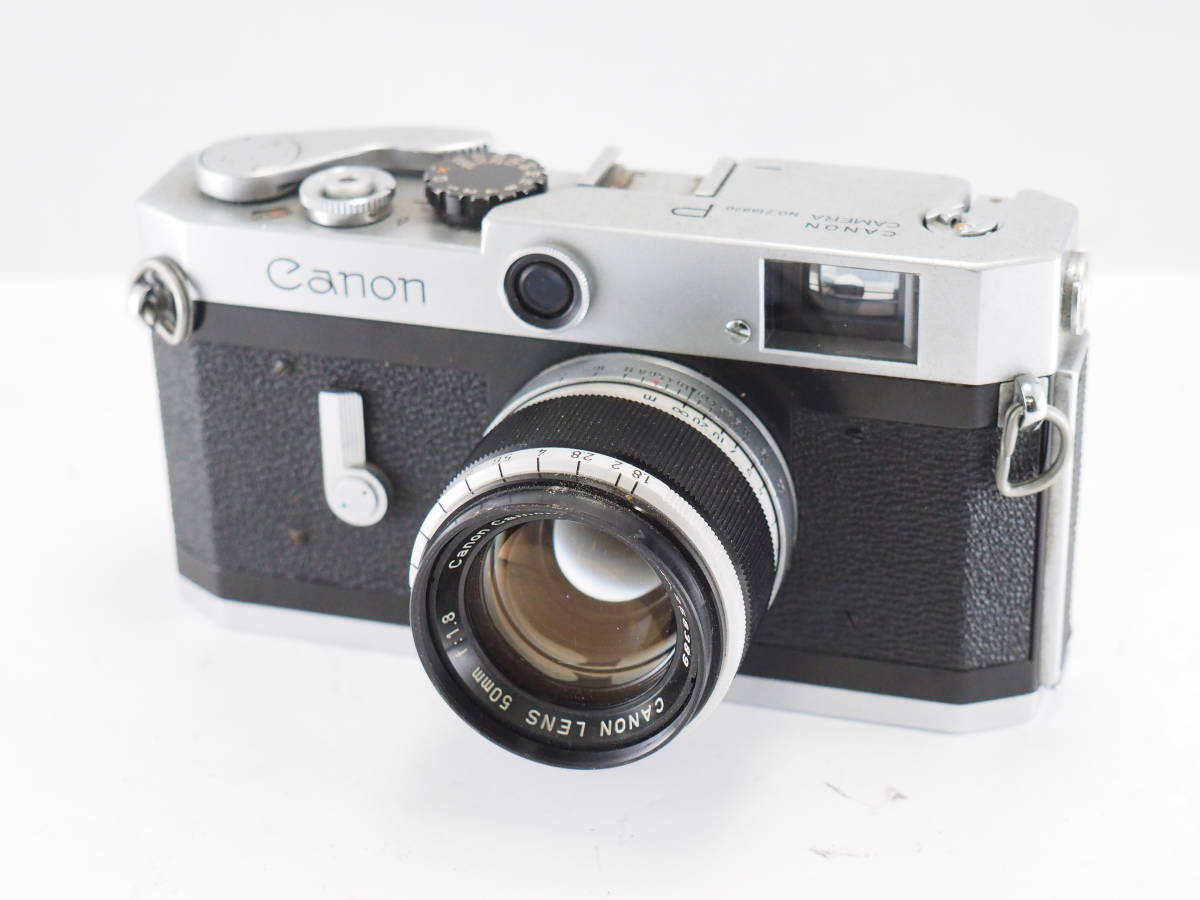 ジャンク】CANON キャノン P ポピュレール + VIL 6L + 50mm F1.8