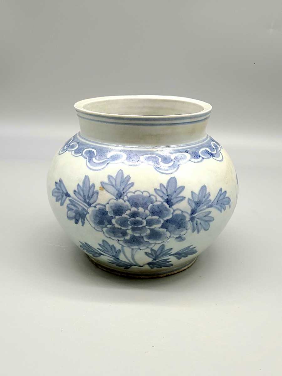 朝鮮美術 | 李朝粉青沙器線刻牡丹文小扁壺 | Gallery陽々youyou | 山梨県