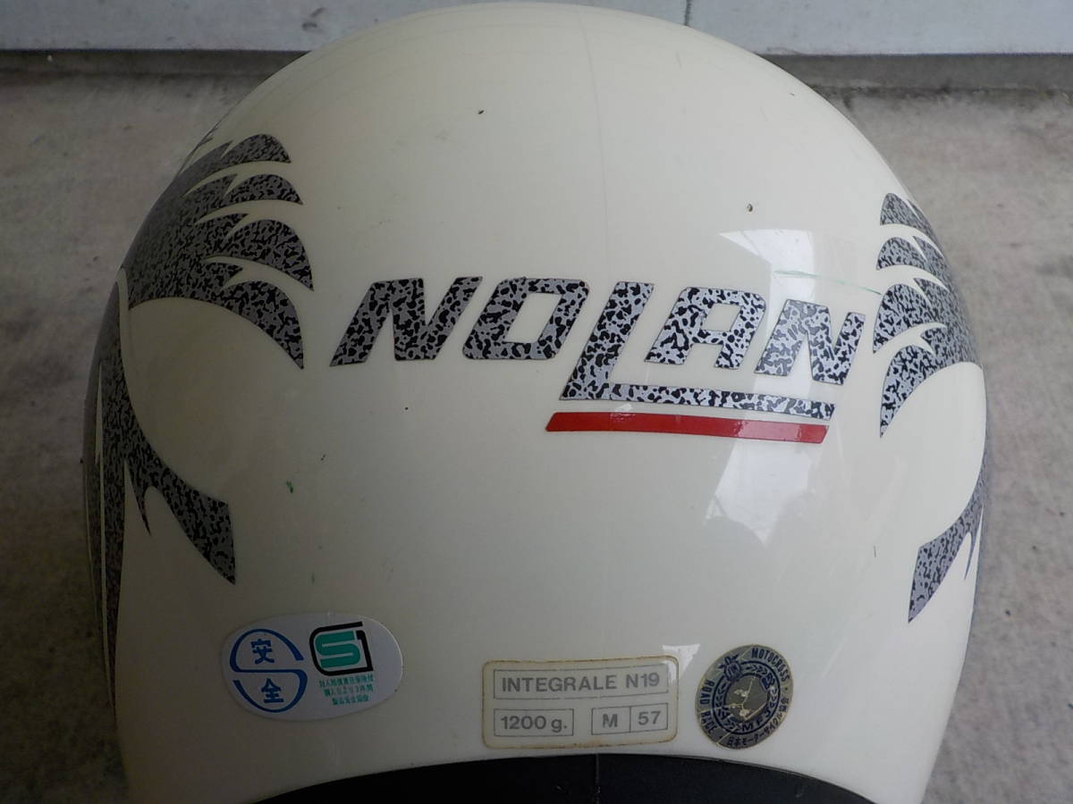 旧車 NOLAN ノーラン ヘルメット ジャンク品 レストアベース | サイズ