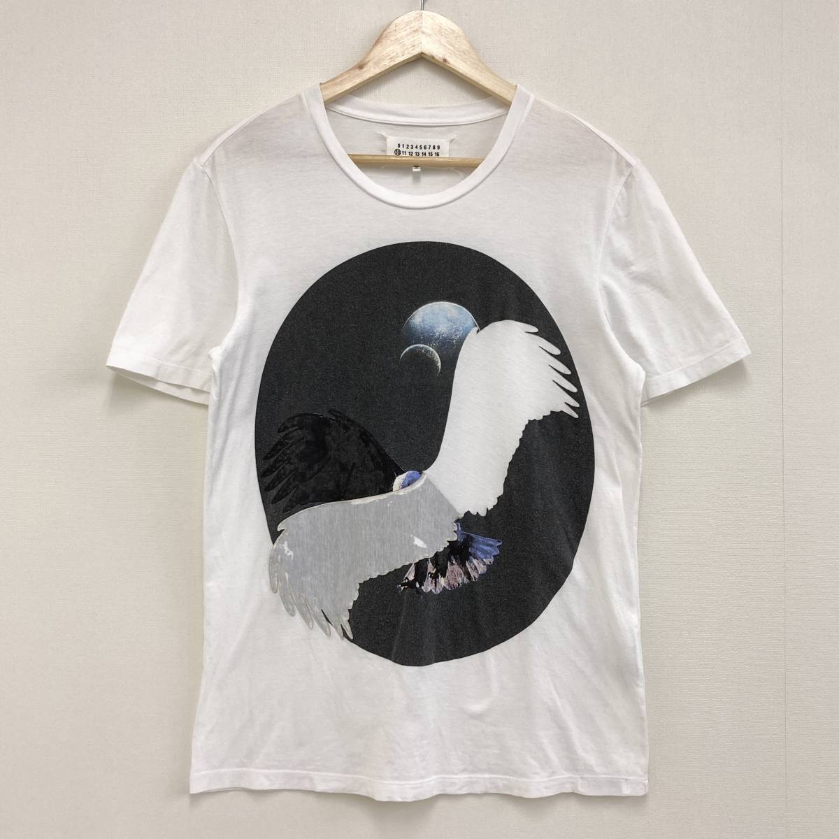Maison Martin Margiela ⑩ Tシャツ 立体 プリント 白 44サイズ メゾン 
