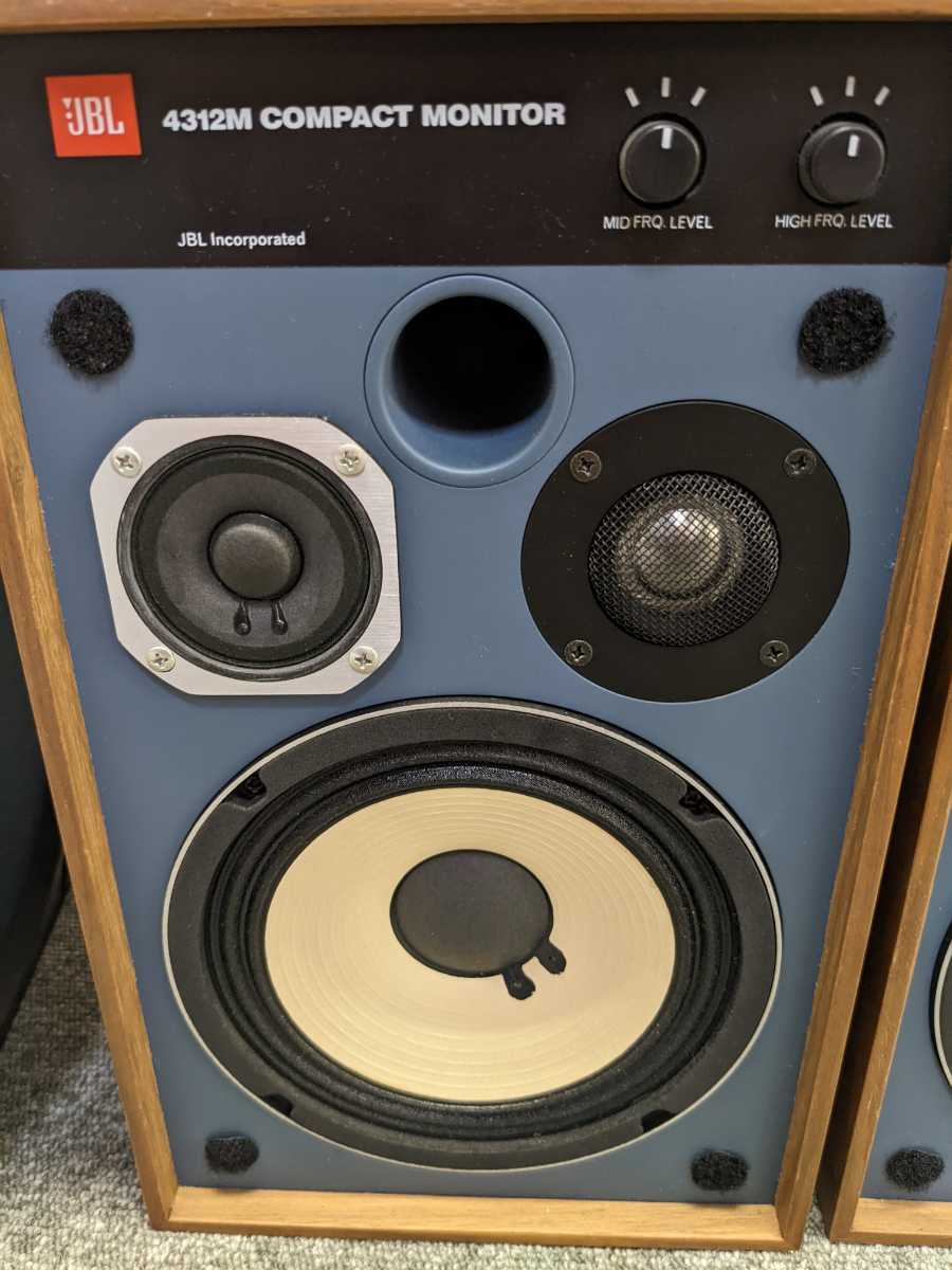 ②-00002 JBL 4312M COMPACT MONITOR スピーカーペア JBL 4312M