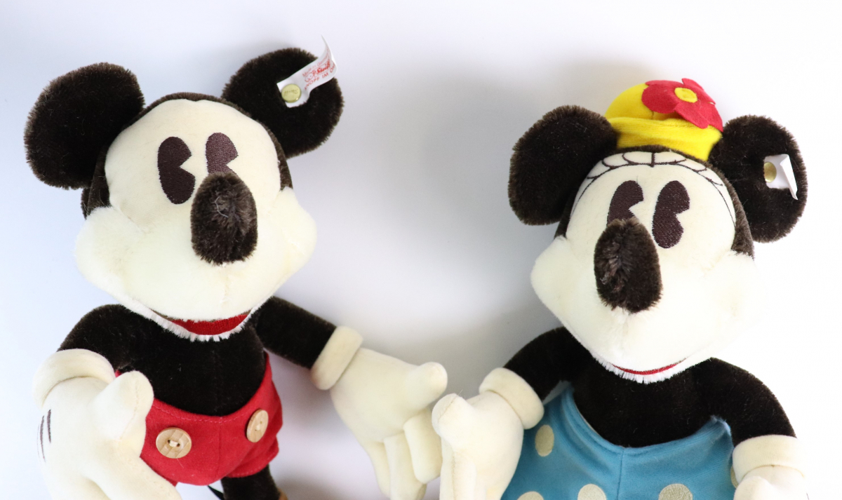 シュタイフ社 ミッキー&ミニー 70周年記念 （Disney ディズニー Steiff 