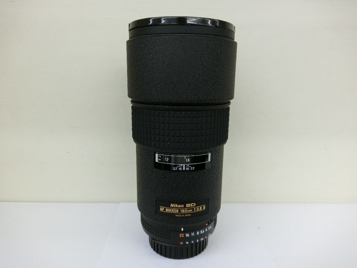 ニコン　Nikon　レンズ　AF　NIKKOR　180mm　1：2.8D　中古 ジャンク G9-52◎ 180mm AF NIKKOR NIKKORレンズ 概要 ジャンク