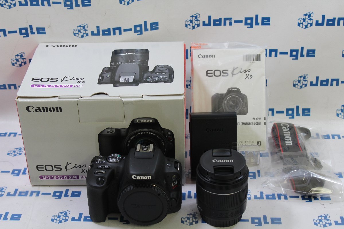 関西◇美品 Canon デジタル一眼レフカメラ EOS Kiss X9 EF-S18-55 IS 