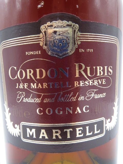 未開栓 洋酒 マーテル コルドンルビー MARTELL CORDON RUBIS 700ml 40