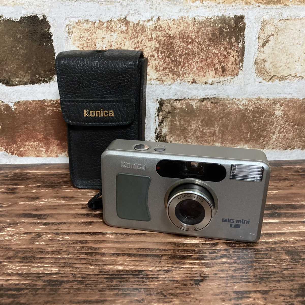 ☆動作品☆良品☆ コニカ KONICA コニカ BIG mini F ビッグミニ 35mm F3.