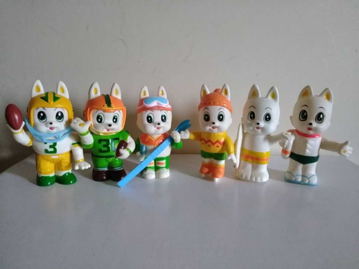 セール，安い ワンサくん 6体セット貯金箱 三和銀行 ノベルティ ソフビ(キャラクター)｜売買されたオークション情報、yahooの商品情報をアーカイブ公開 - オークファン キャラクター
