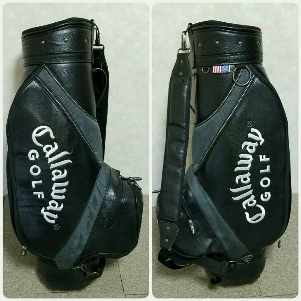 Callaway キャロウェイ ヴィンテージキャディバッグ ショルダー3点式
