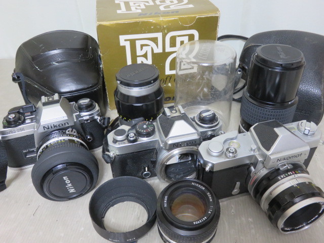 Nikon 50mm FG-20 50mm&frasl;FE&frasl;Nikomat 1.4 [EXC] 996☆ニコン Nikon FG-20 1.4 50mm/FE/Nikomat 1:2 50mm/3.5 135mm/1:4 200mm ジャンク扱 カメラ レンズ 1円～