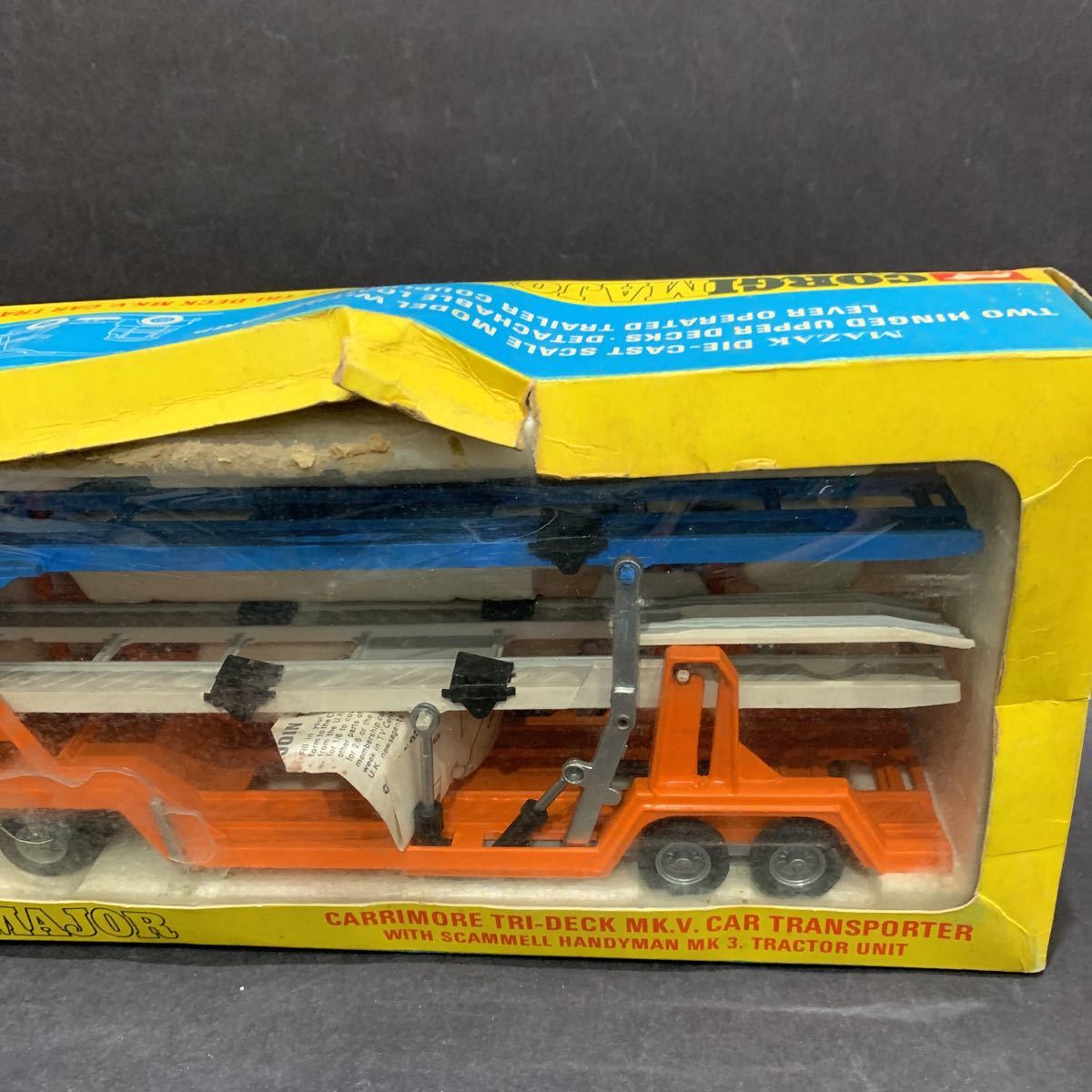 コーギー /corgi /カー トランスポーター /トレーラー /車体長約28cm弱